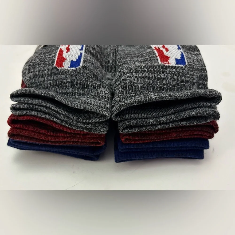 NBA Men's Basketball Cushioned Crew Socks